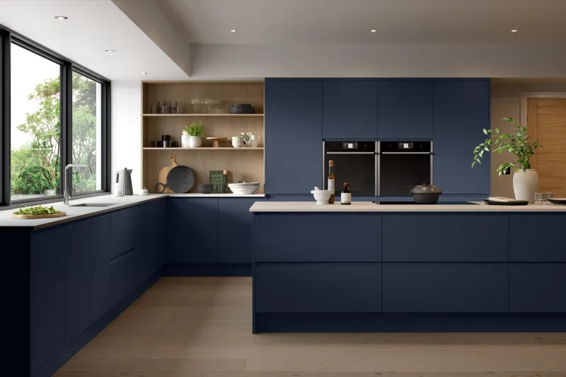Moderne gewrapte keuken